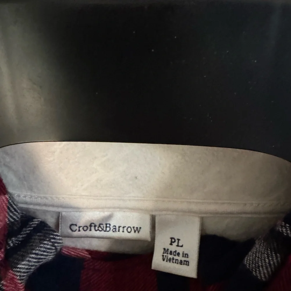 Croft & Barrow Off-White Textured Vest - Picture 2 of 4